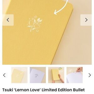 Notebook Therapy A5 Bullet Journal & Sticker Tsuki Lemon Italy